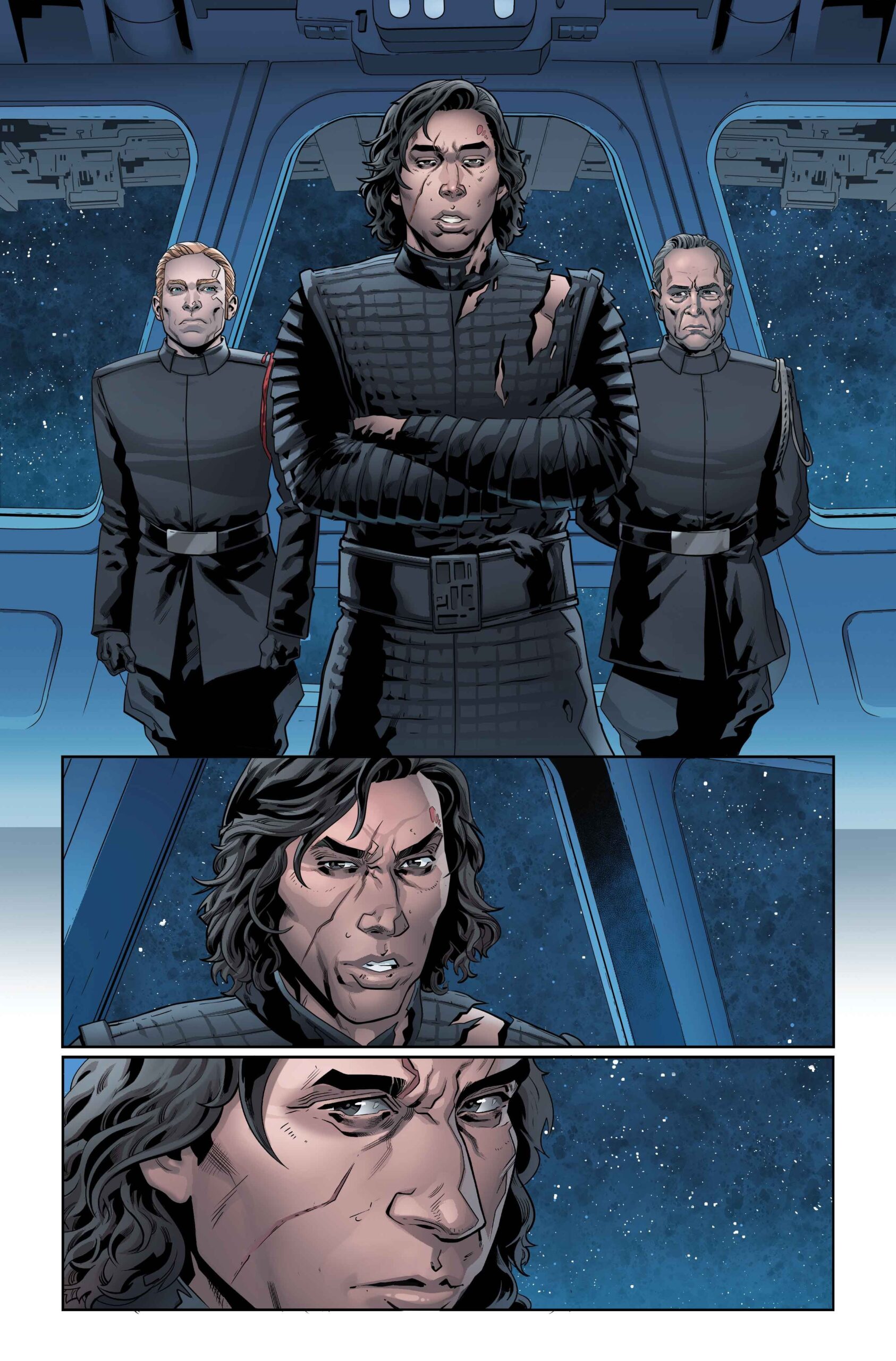 Star Wars Fall of Kylo Ren Interior Art 1