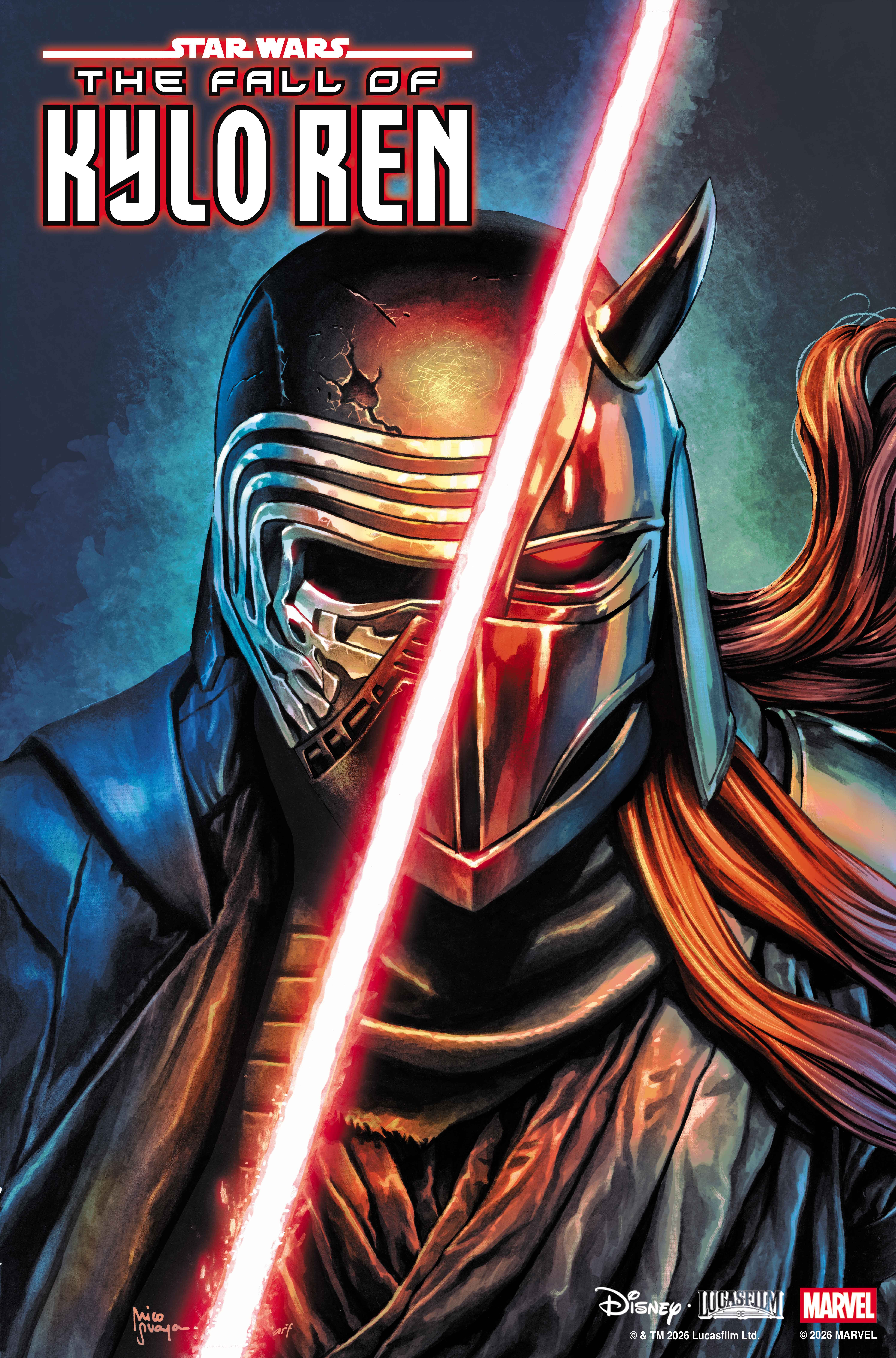 Star Wars Fall of Kylo Ren Issue 3 Mico Suayan Variant Cover 