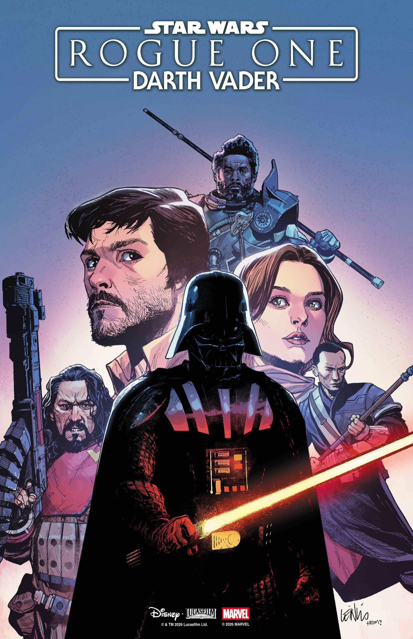Star Wars Rogue One One-Shots Darth Vader 1 Leinil Francis Yu Variant Cover 