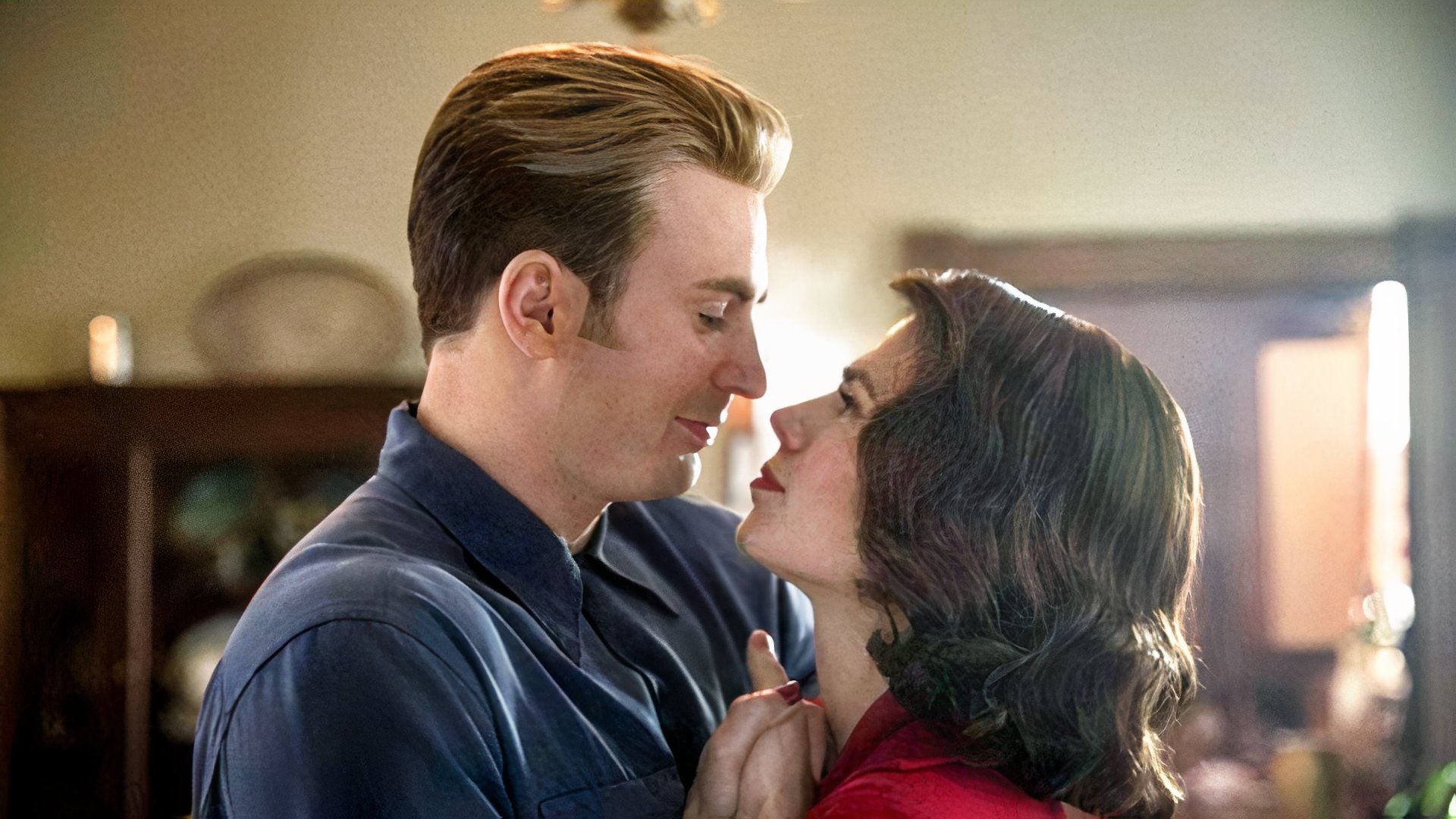 Steve and Peggy Avengers Endgame