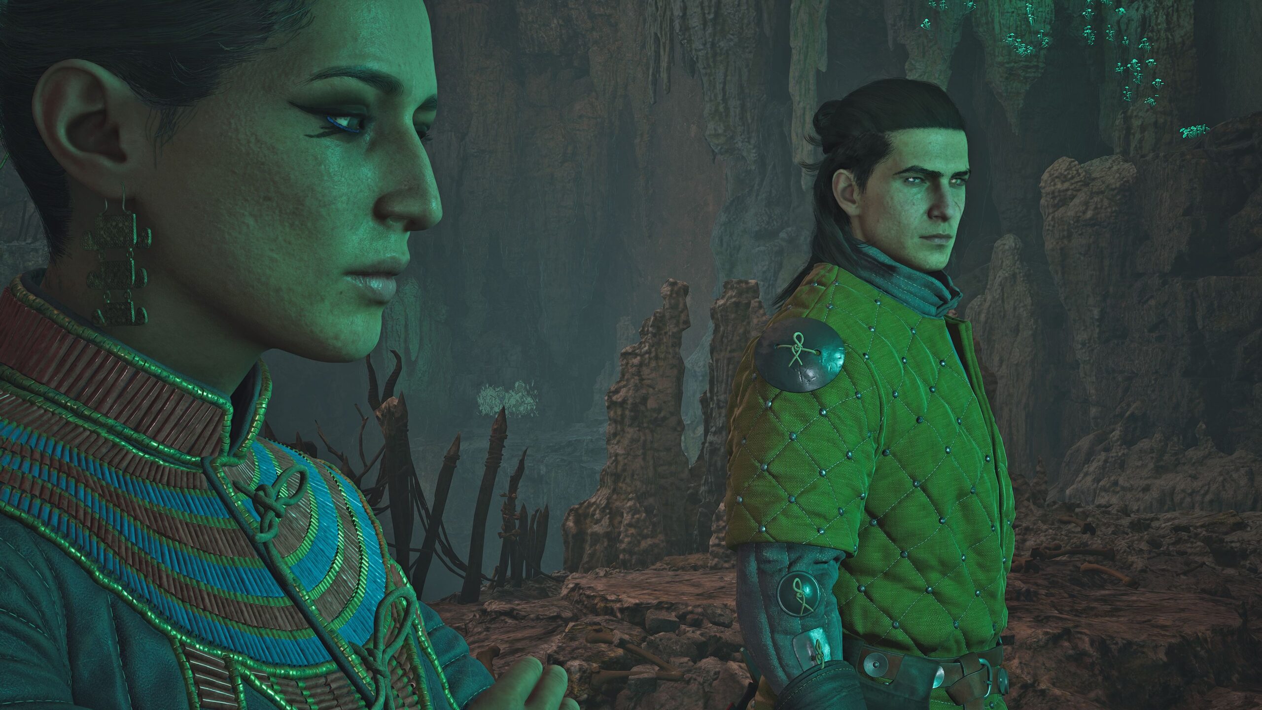 Coen and Lacra in The Blood of Dawnwalker.
