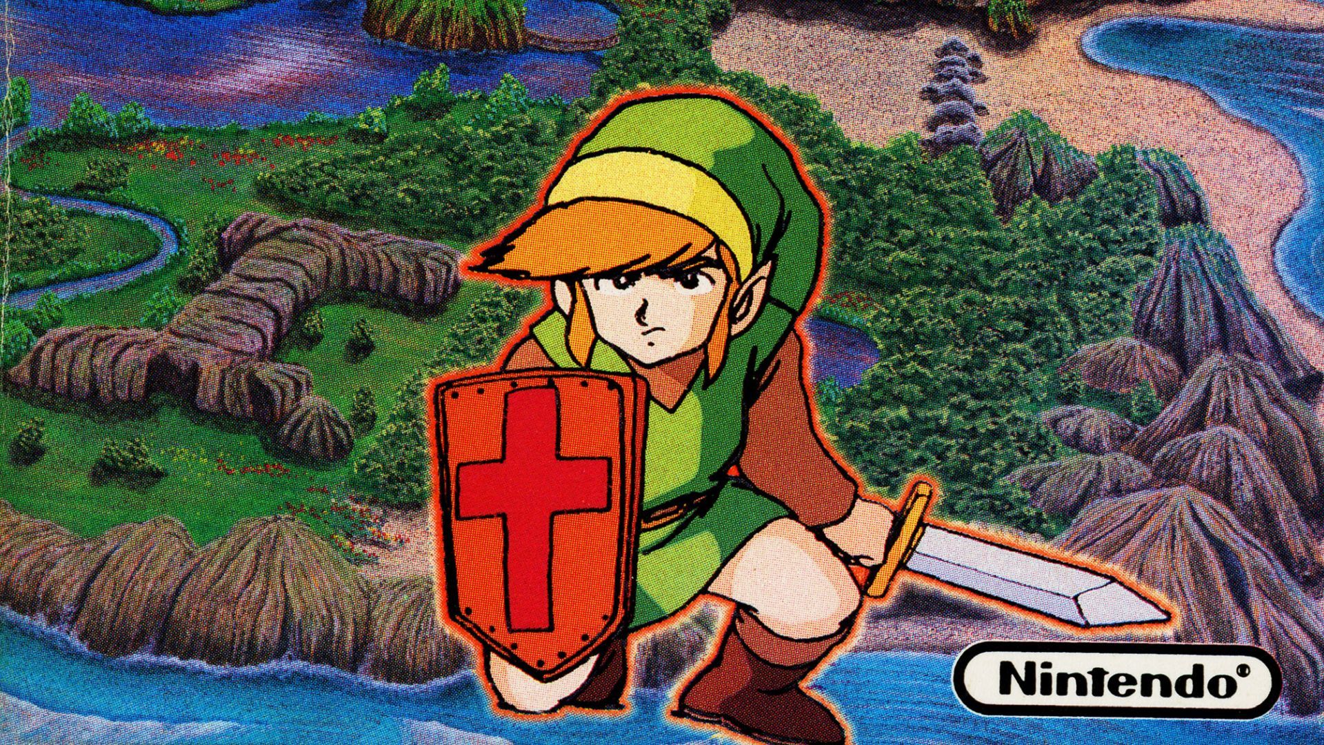 A cover art sample cropped from the official Famicom Disc System release of The Legend of Zelda