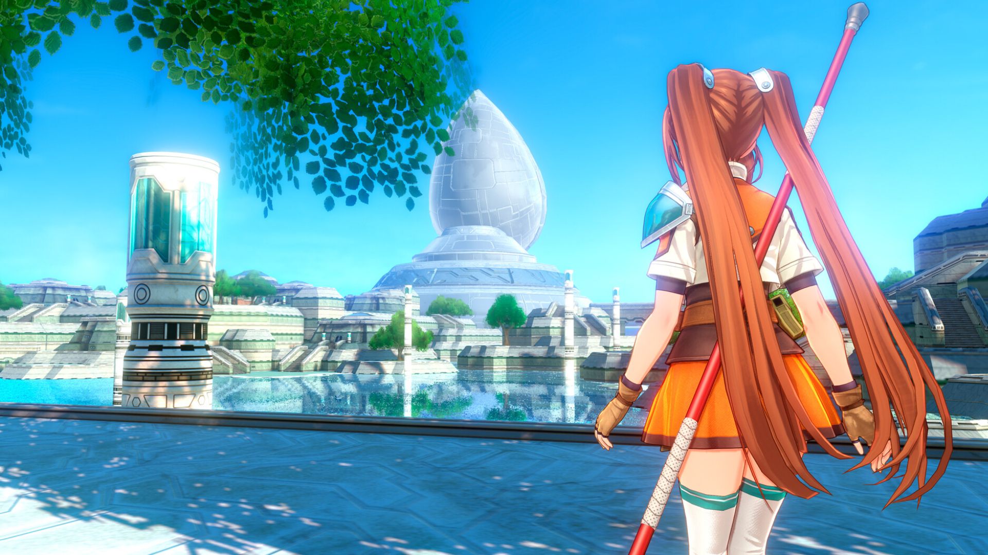 A scene from the forthcoming game Trails In The Sky 2nd Chapter.