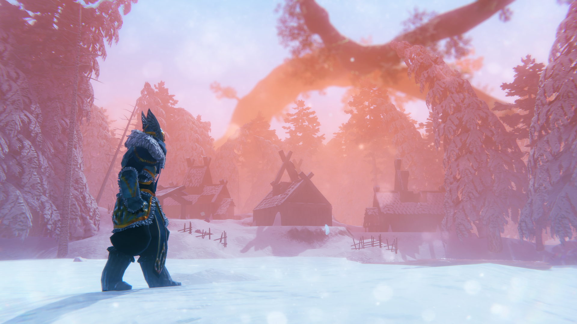 Gameplay from the Deep North update for Valheim
