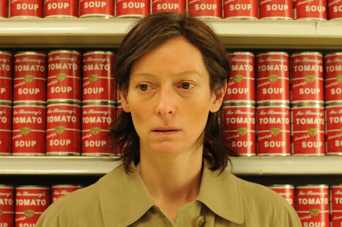 Eva at a supermarket in We Need To Talk About Kevin