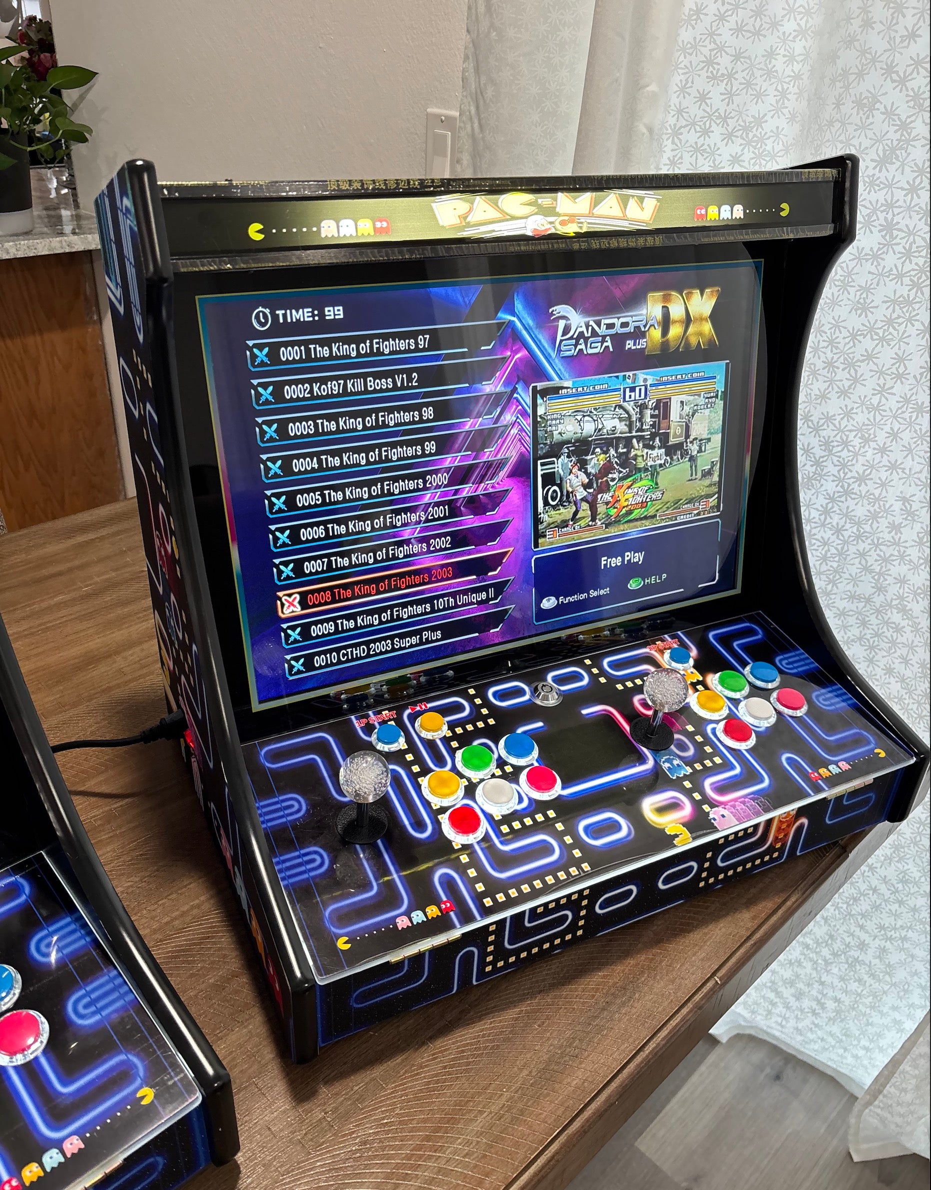 22-Inch Pacman Arcade Machine with 20,000 Games - Image 7