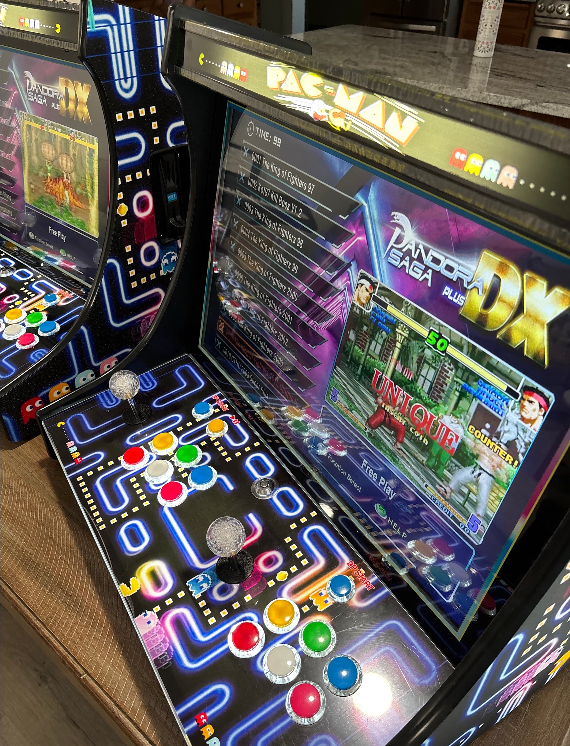 22-Inch Pacman Arcade Machine with 20,000 Games - Image 3