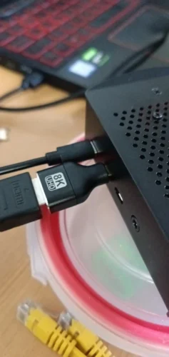 HDMI 2.1 Adapter 8K 60Hz 4K 120Hz Male to Female Converter photo review
