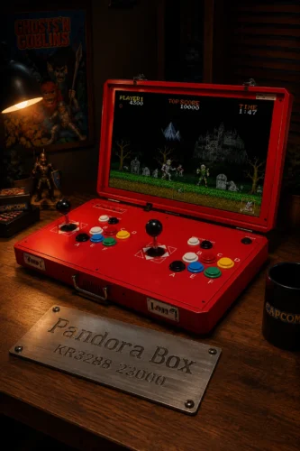 20 Inch Arcade Cabinet with 23,000 Games | Pandora Box photo review