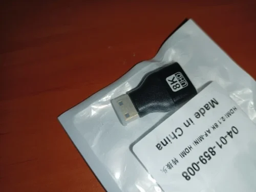 HDMI 2.1 Adapter 8K 60Hz 4K 120Hz Male to Female Converter photo review