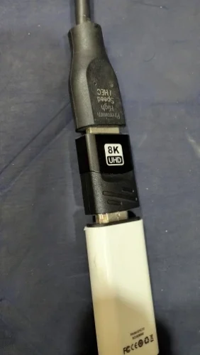 HDMI 2.1 Adapter 8K 60Hz 4K 120Hz Male to Female Converter photo review