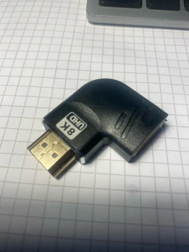 HDMI 2.1 Adapter 8K 60Hz 4K 120Hz Male to Female Converter photo review