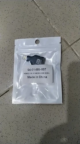 HDMI 2.1 Adapter 8K 60Hz 4K 120Hz Male to Female Converter photo review