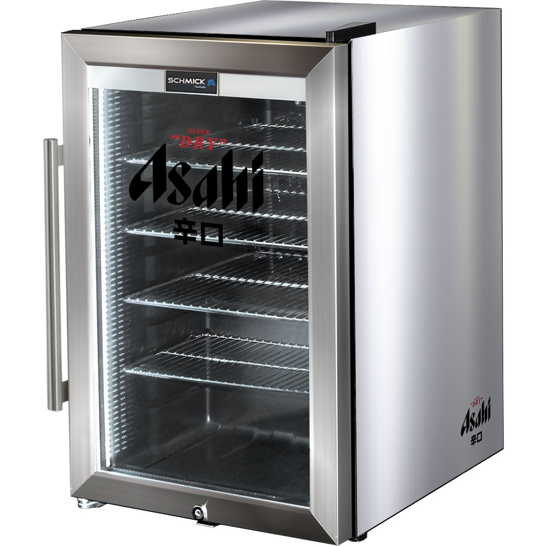 asahi Asahi branded bar fridge, Great gift idea! Great Entertaining Room Or Man Cave Item - Model SC70-SS-W-ASAHI | Retrocade - Image 6