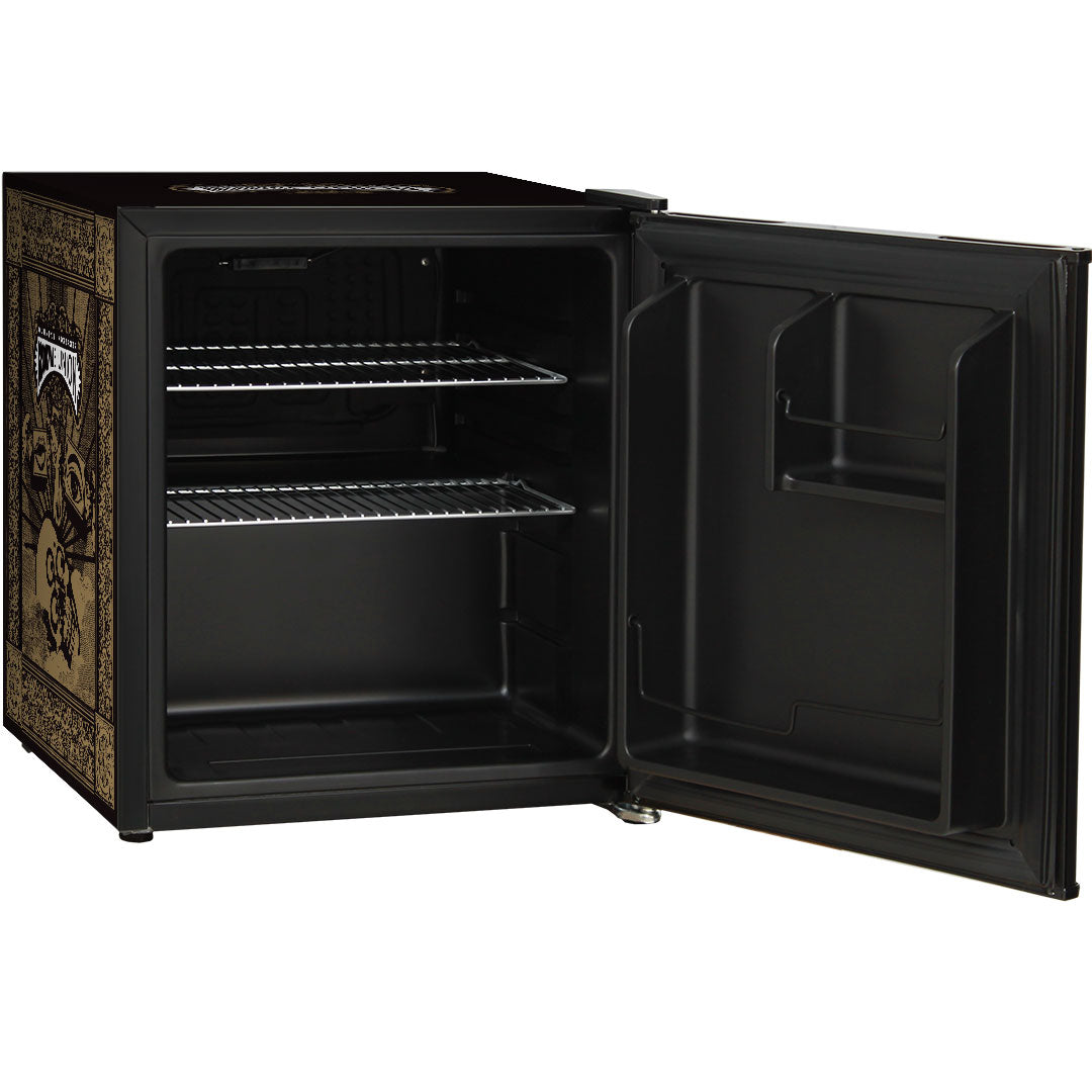 brookvale union Brookvale Union Design Vintage Mini Bar Fridge With Opener - Model BC46B-BVU | Retrocade - Image 2