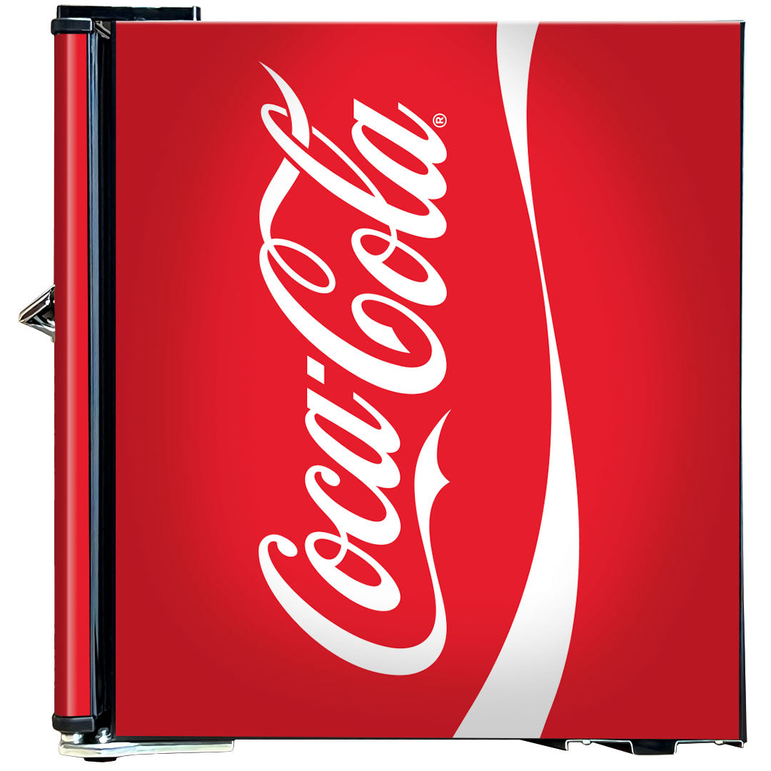 Coca-Cola Mini Fridge With Bottle Opener | Retrocade - Image 9