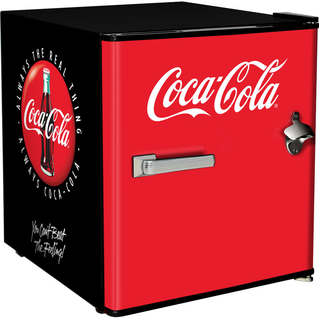 Coca-Cola Mini Fridge With Bottle Opener | Retrocade - Image 5