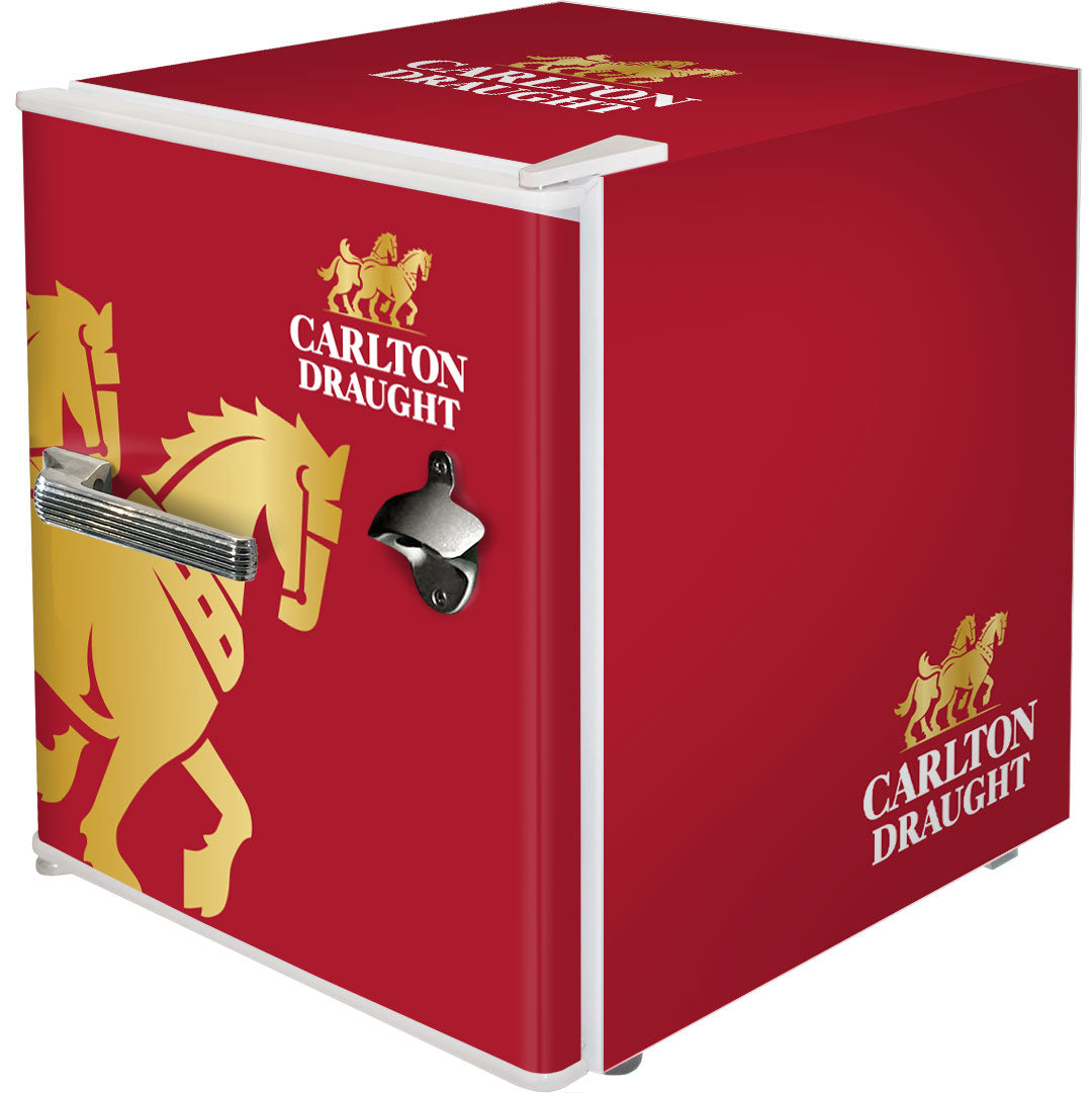 carlton draught Carlton Draught Retro Mini Bar Fridge - Model BC46W-DRAUGHT-V3 | Retrocade - Image 3