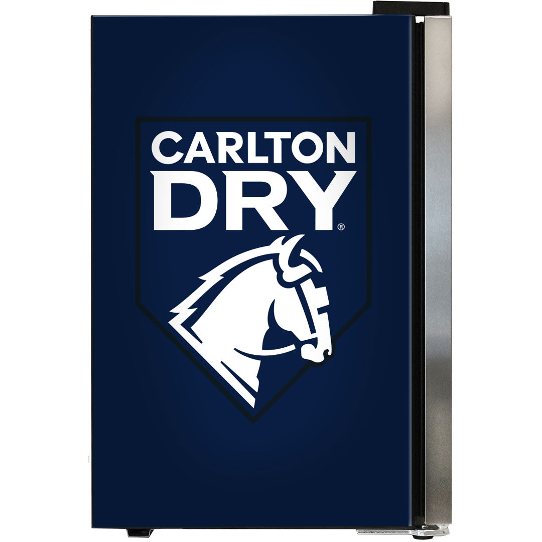 carlton dry Carlton Dry Tropical Glass Door Mini Bar Fridge - 80 Cans Left Hinged EC68L-SSH-DRY - Model EC68L-SSH-DRY | Retrocade - Image 5