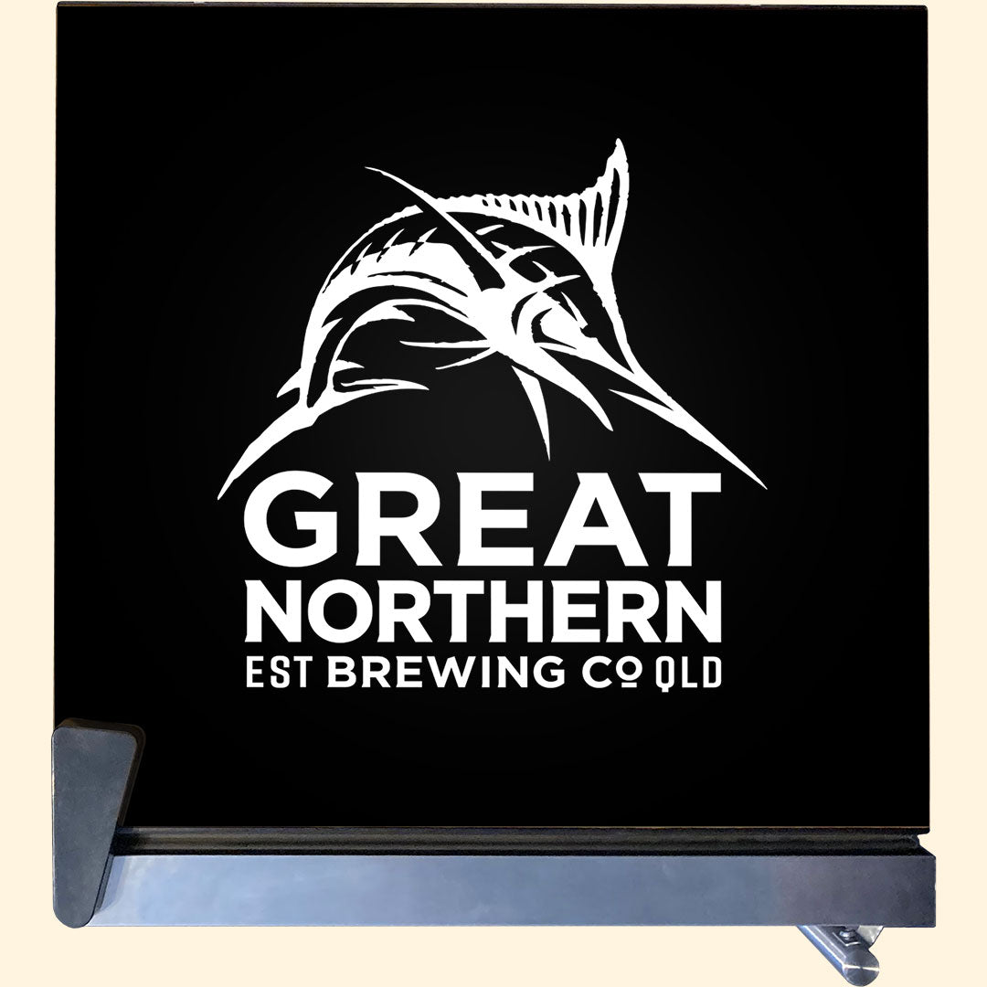 great northern Great Northern Original Tropical Glass Door Fridge - 80 Cans Left Hinge Model EC68L-SSH-CRISP | Retrocade - Image 9