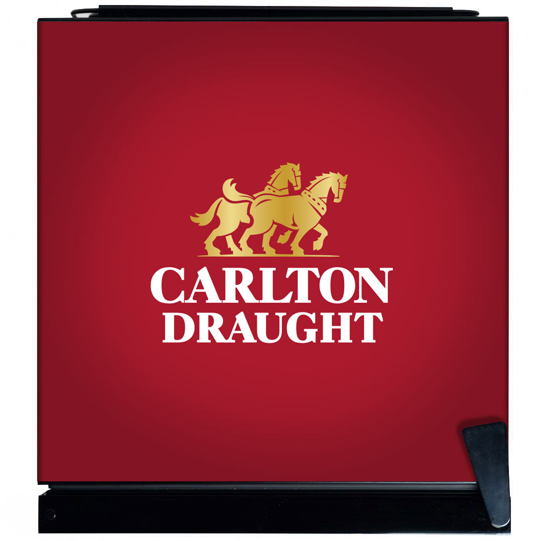 carlton draught Carlton Draught v3 Branded Glass Door Bar Fridge With Cool Frosted Door Logo - Model SC70-B-DRAUGHT-V3 | Retrocade - Image 7