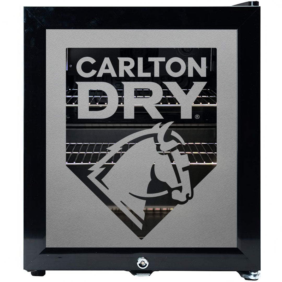 carlton dry Carlton Dry Glass Door Mini Bar Fridge With Lock - 38 Cans - Model SC50AB-DRY | Retrocade - Image 5