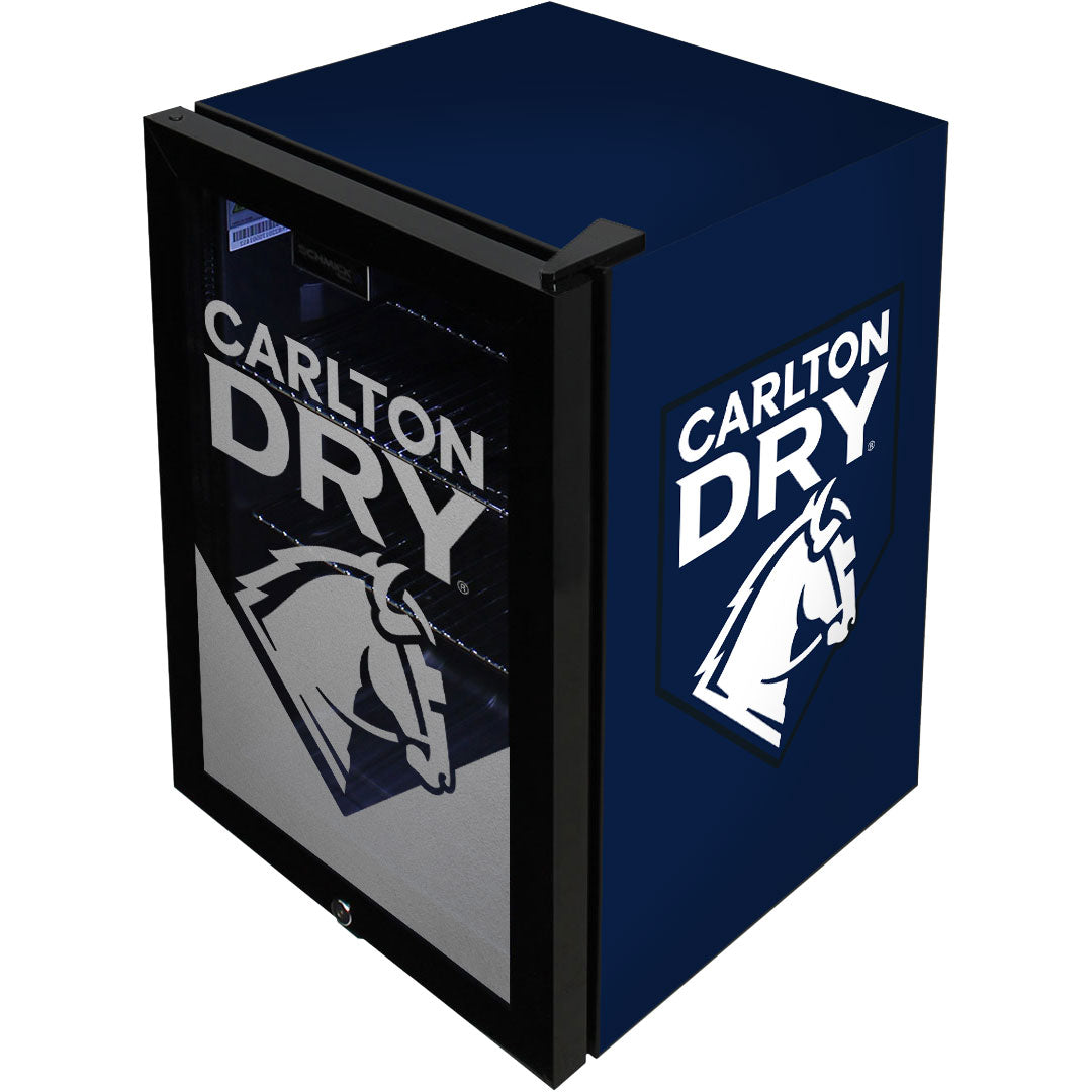 carlton dry Carlton Dry Branded Glass Door Bar Fridge With Cool Frosted Door Logo - Model SC70-B-DRY | Retrocade - Image 8