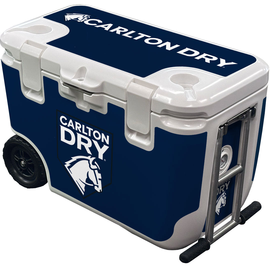 carlton dry Carlton Dry Rhino EV-50W Roto Molded Foam Injected 50 Litre Wheeled Ice Box With Longest Ice Retention - Model EV-50-DRY | Retrocade - Image 2