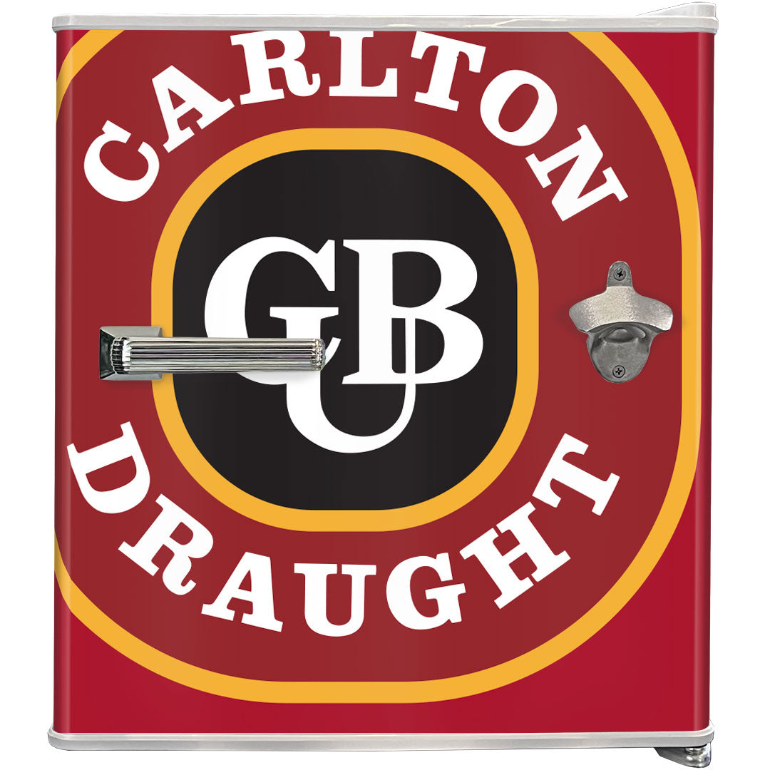carlton draught Carlton Draught Retro Mini Bar Fridge - Model BC46W-DRAUGHT-V1 | Retrocade - Image 5