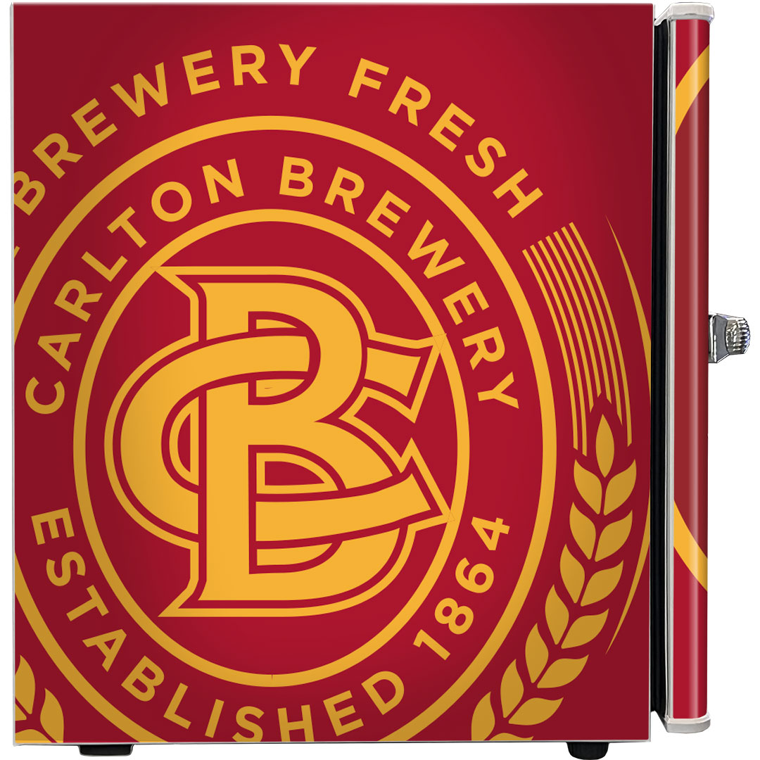 carlton draught Carlton Draught Retro Mini Bar Fridge - Model BC46W-DRAUGHT-V1 | Retrocade - Image 4