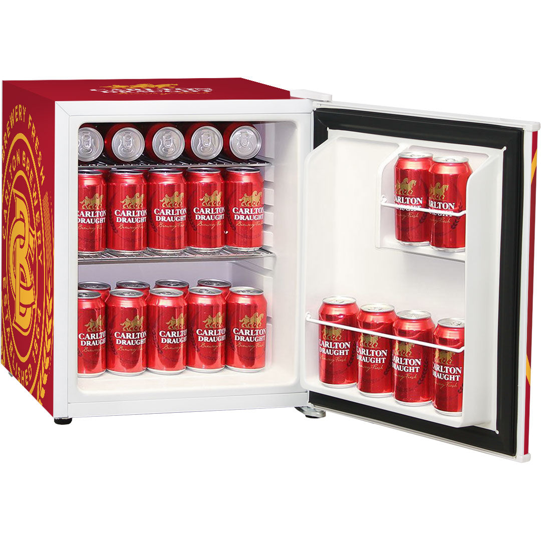 carlton draught Carlton Draught Retro Mini Bar Fridge - Model BC46W-DRAUGHT-V1 | Retrocade - Image 7