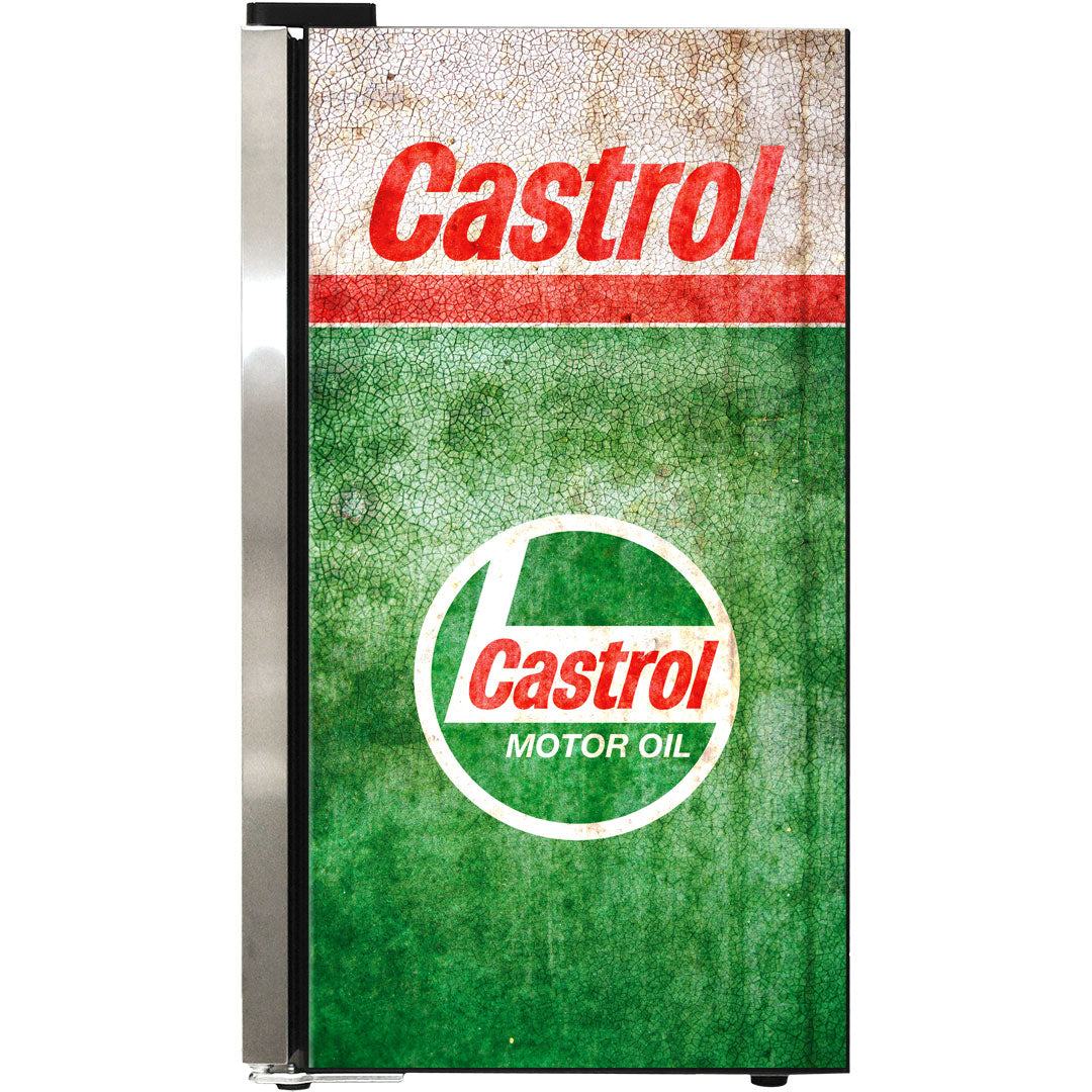 castrol Castrol Schmick Vintage Fuel Pump Triple Glazed Alfresco Bar Fridge With LED Strip Lights - Model SC88-FP-CASTROL | Retrocade - Image 8