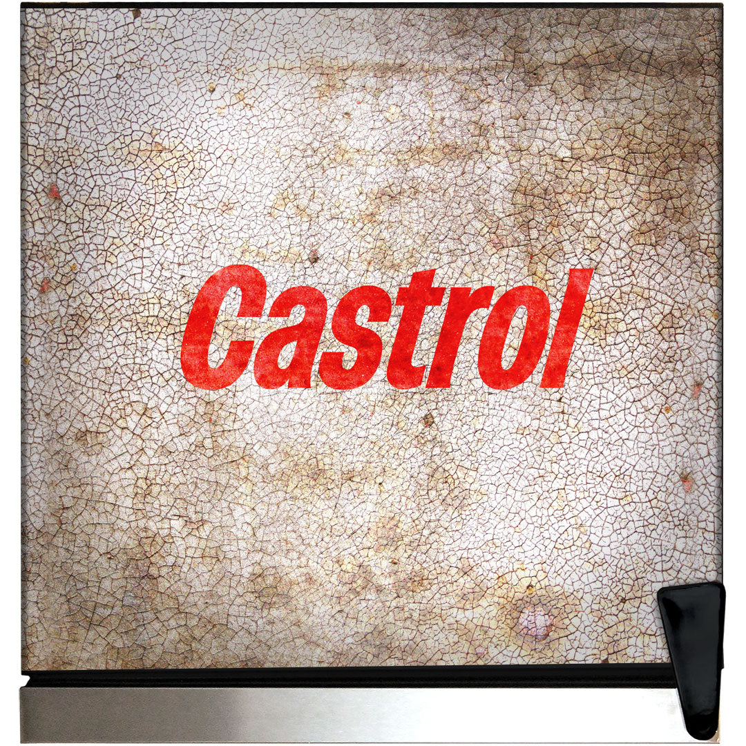 castrol Castrol Schmick Vintage Fuel Pump Triple Glazed Alfresco Bar Fridge With LED Strip Lights - Model SC88-FP-CASTROL | Retrocade - Image 9