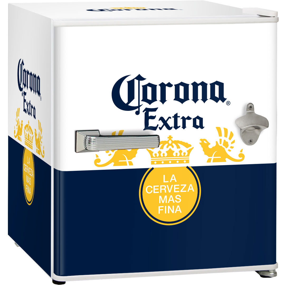 corona Corona Retro Mini Bar Fridge 46Litre - Model BC46W-CORONA-V1 | Retrocade