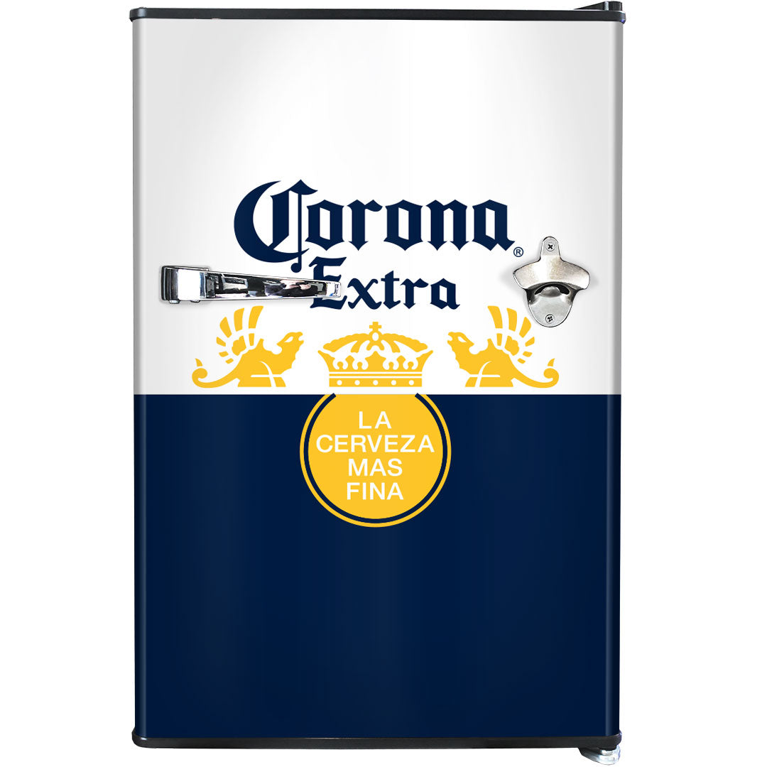 corona Corona Retro Mini Bar Fridge 70 Litre Schmick Brand With Opener - Model BC70B-CORONA-V1 | Retrocade - Image 7