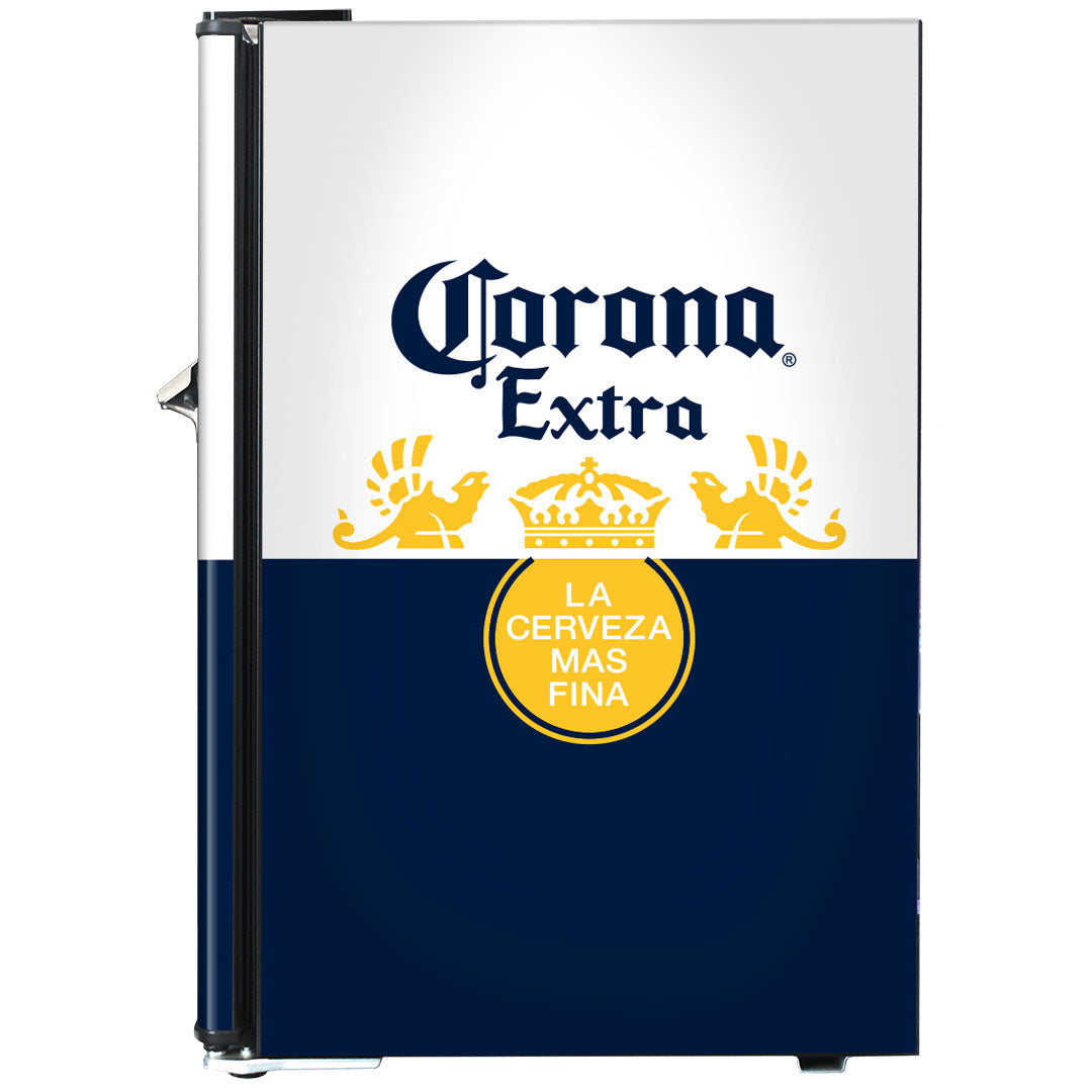 corona Corona Retro Mini Bar Fridge 70 Litre Schmick Brand With Opener - Model BC70B-CORONA-V1 | Retrocade - Image 9