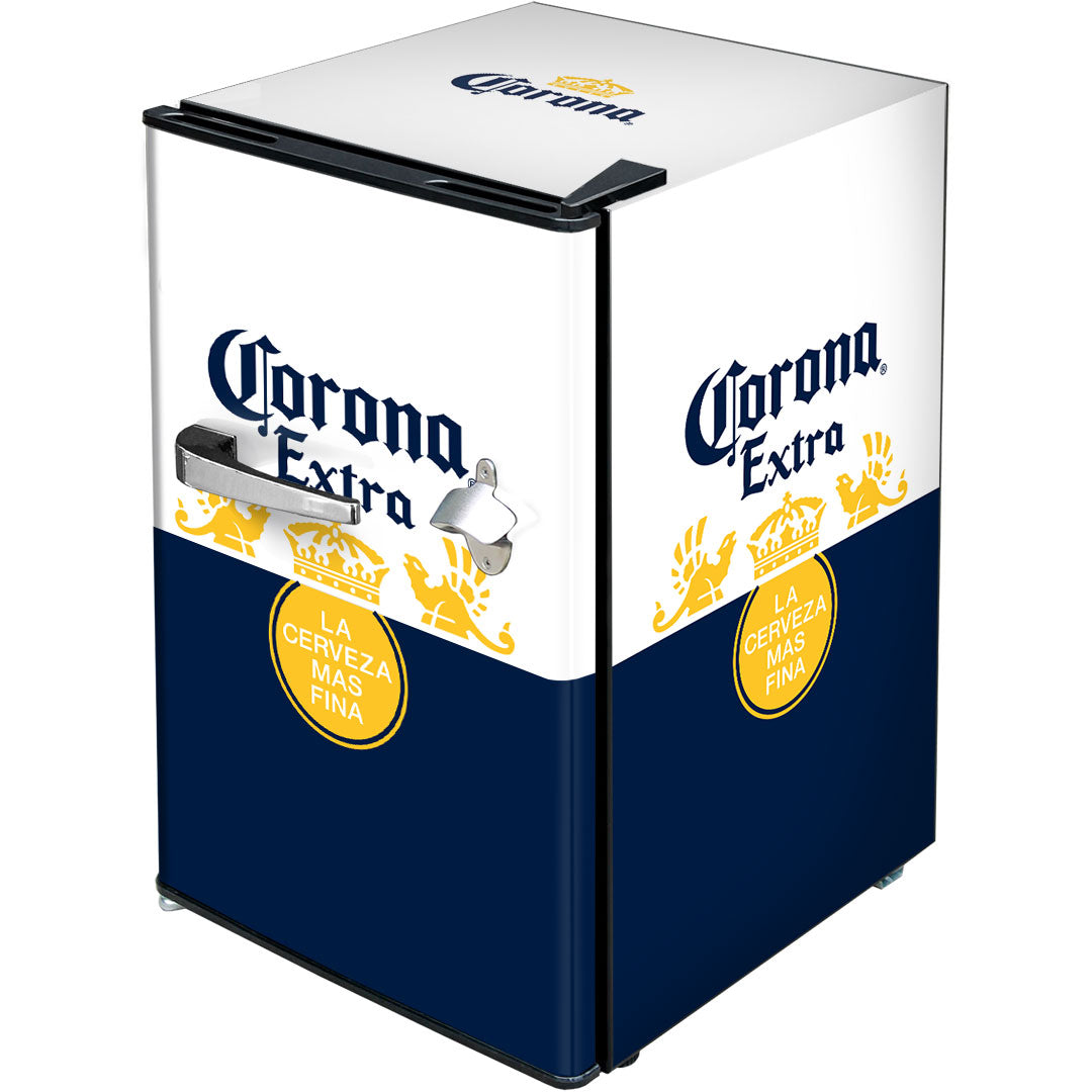 corona Corona Retro Mini Bar Fridge 70 Litre Schmick Brand With Opener - Model BC70B-CORONA-V1 | Retrocade - Image 12