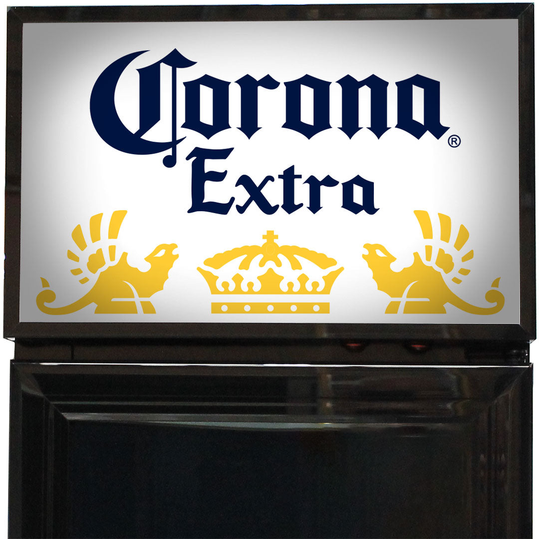 corona Corona Branded Skinny Upright Bar Fridge - Model SS-P160-CORONA | Retrocade - Image 5