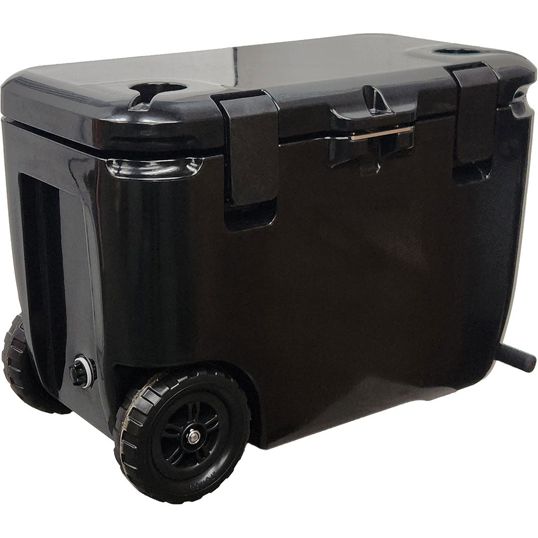 hard rated Hard Rated Rhino EV-50B Roto Molded Foam Injected 50 Litre Wheeled Ice Box With Longest Ice Retention - Model EV-50B-HR | Retrocade - Image 9