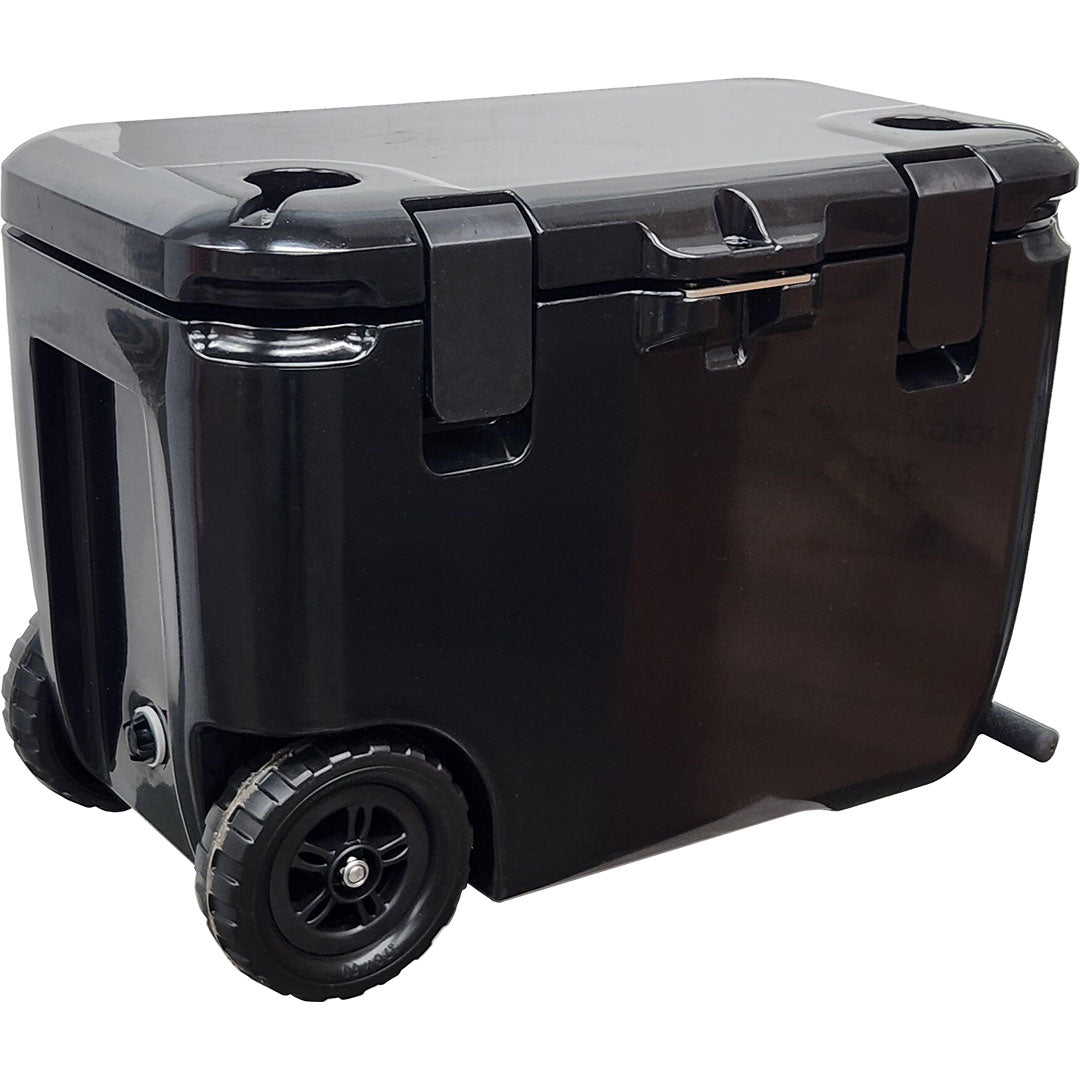 hard rated Hard Rated Rhino EV-50B Roto Molded Foam Injected 50 Litre Wheeled Ice Box With Longest Ice Retention - Model EV-50B-HR | Retrocade - Image 10