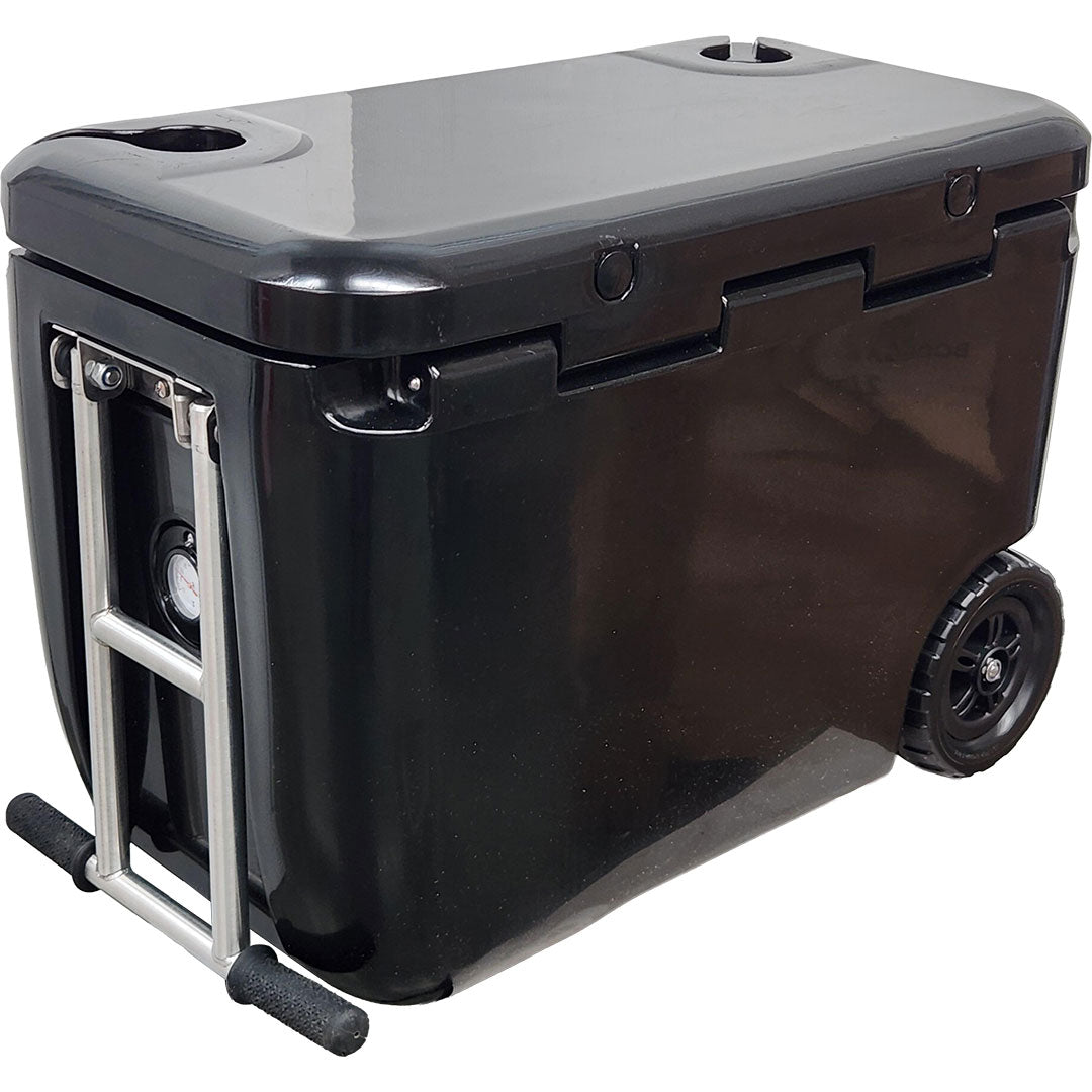hard rated Hard Rated Rhino EV-50B Roto Molded Foam Injected 50 Litre Wheeled Ice Box With Longest Ice Retention - Model EV-50B-HR | Retrocade - Image 11