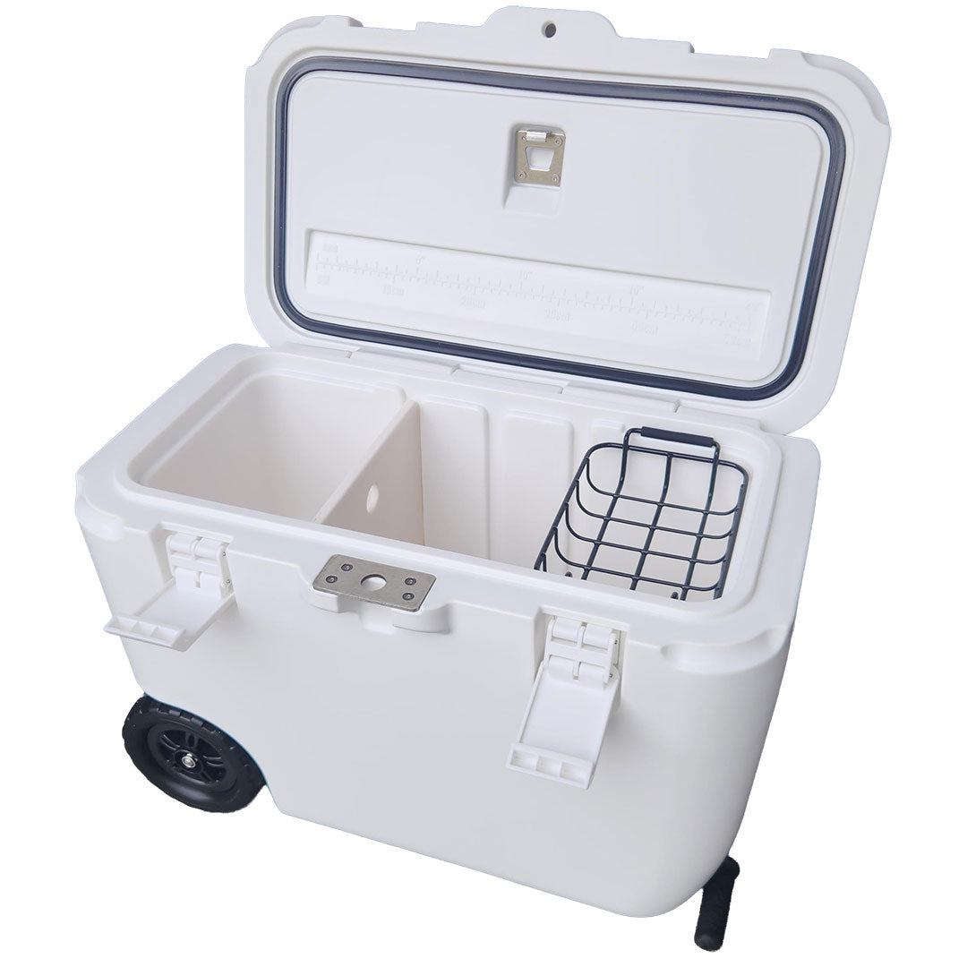 carlton dry Carlton Dry Rhino EV-50W Roto Molded Foam Injected 50 Litre Wheeled Ice Box With Longest Ice Retention - Model EV-50-DRY | Retrocade - Image 7