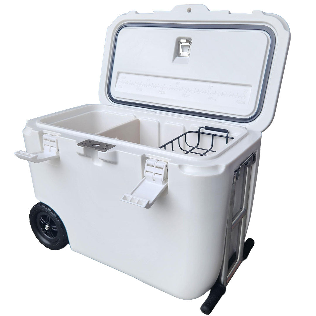 carlton dry Carlton Dry Rhino EV-50W Roto Molded Foam Injected 50 Litre Wheeled Ice Box With Longest Ice Retention - Model EV-50-DRY | Retrocade - Image 5