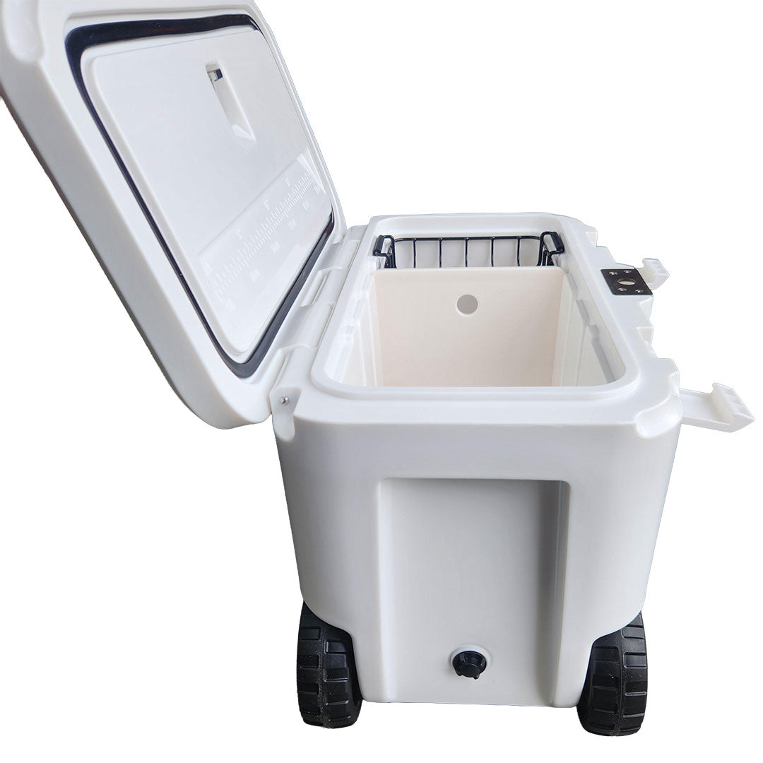 carlton dry Carlton Dry Rhino EV-50W Roto Molded Foam Injected 50 Litre Wheeled Ice Box With Longest Ice Retention - Model EV-50-DRY | Retrocade - Image 12