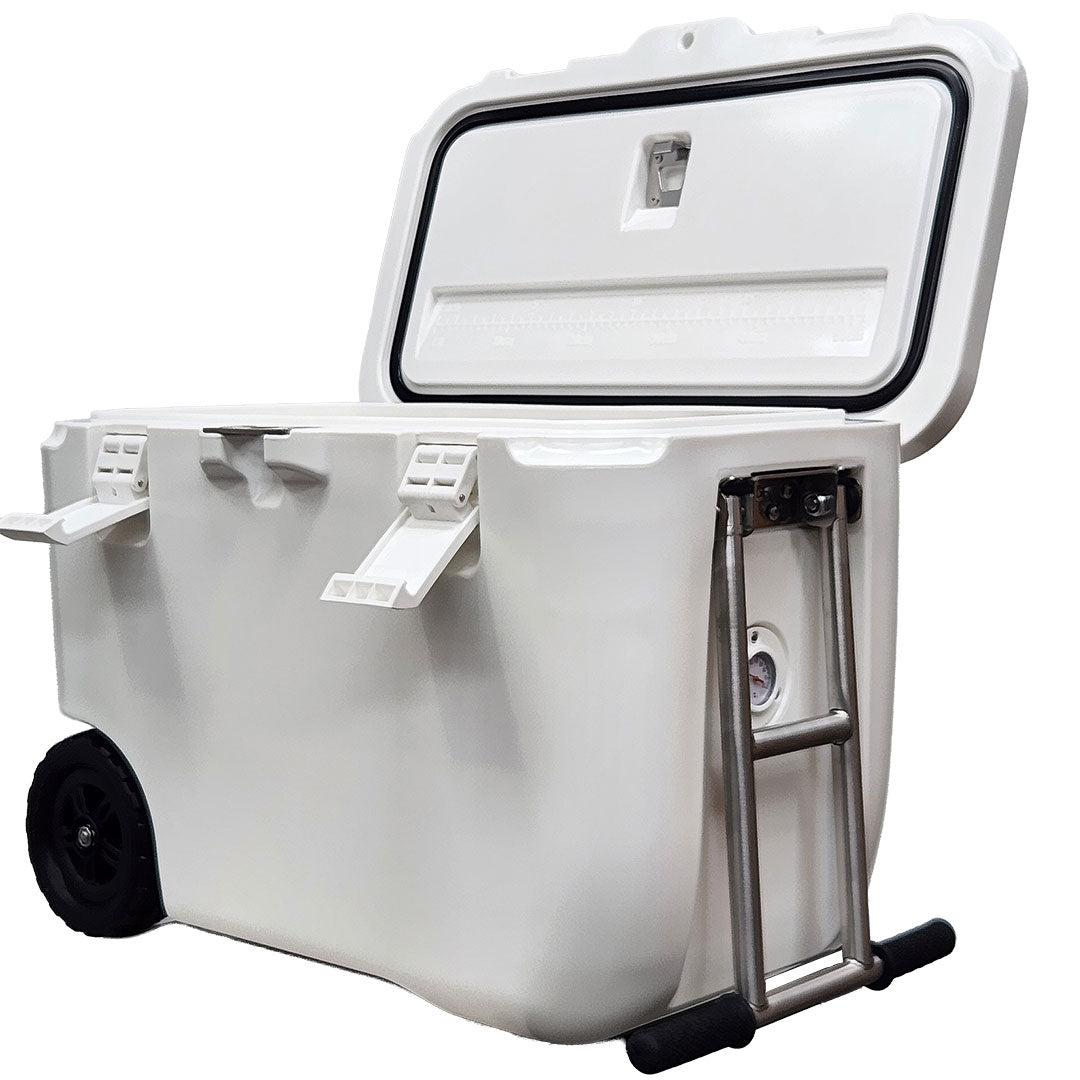 carlton dry Carlton Dry Rhino EV-50W Roto Molded Foam Injected 50 Litre Wheeled Ice Box With Longest Ice Retention - Model EV-50-DRY | Retrocade - Image 13