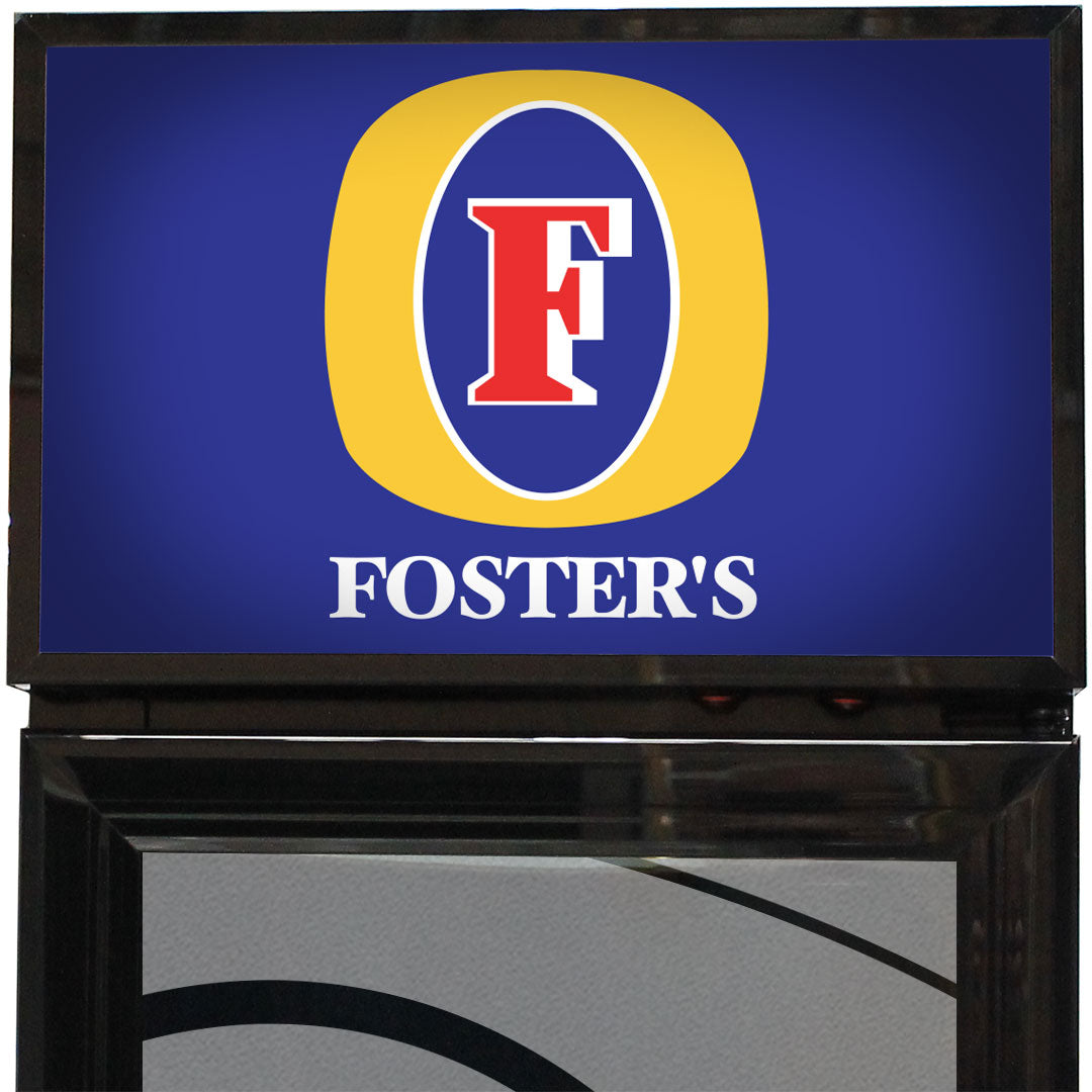 fosters Fosters Branded Skinny Upright Bar Fridge - Model SS-P160-FOSTERS | Retrocade - Image 3