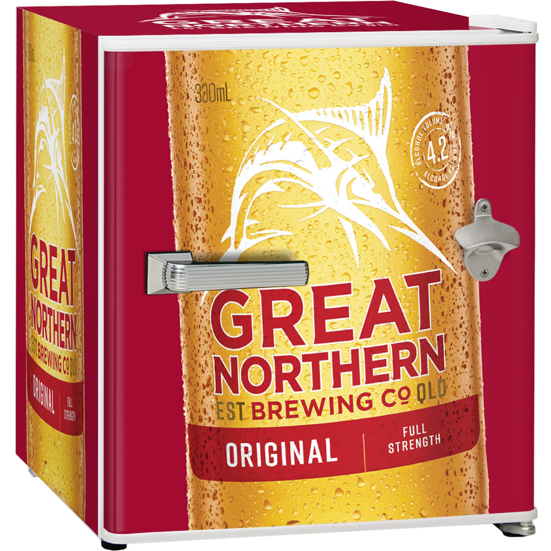 great northern Great Northern Retro Mini Bar Fridge Original Design - Model BC46W-ORIG | Retrocade