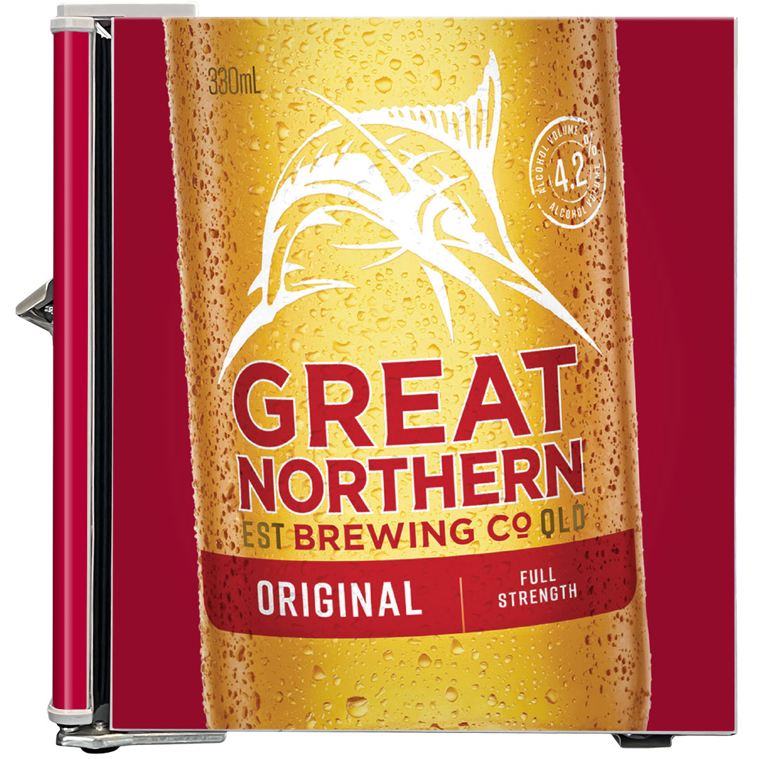 great northern Great Northern Retro Mini Bar Fridge Original Design - Model BC46W-ORIG | Retrocade - Image 5