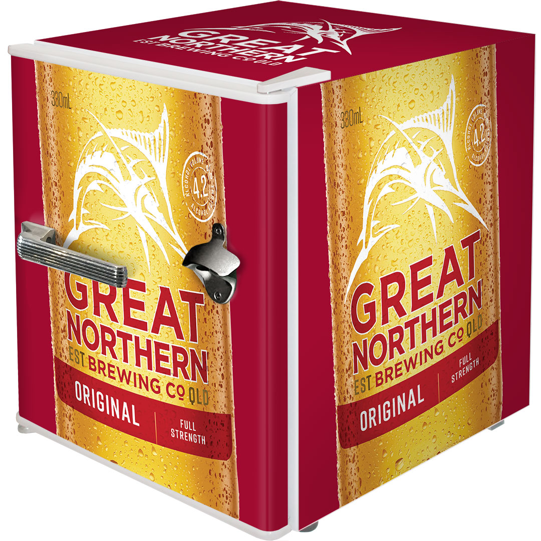 great northern Great Northern Retro Mini Bar Fridge Original Design - Model BC46W-ORIG | Retrocade - Image 8