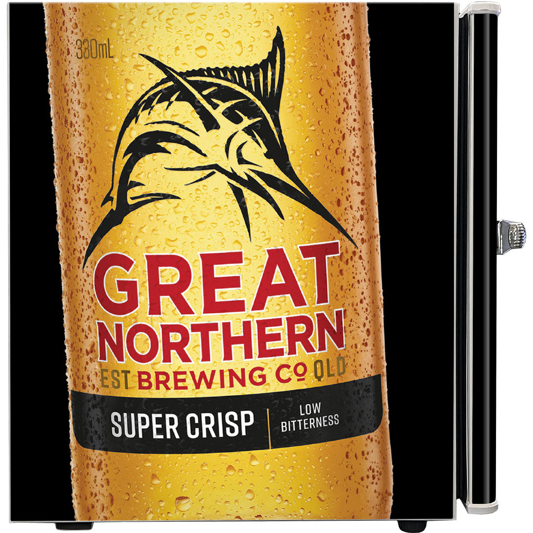 great northern Great Northern Retro Mini Bar Fridge Crisp Design - Model BC46W-CRISP | Retrocade - Image 4